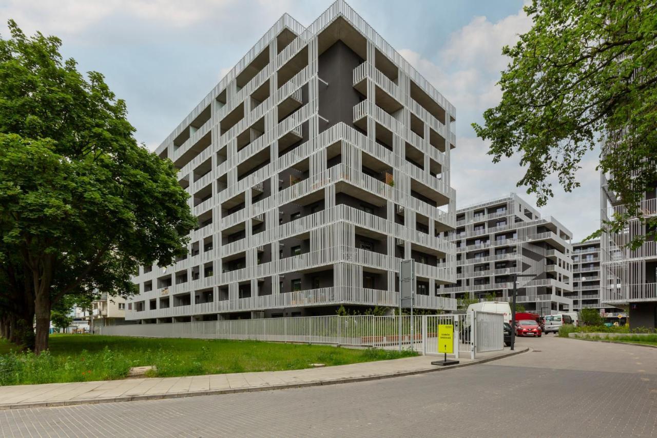 Stacja Wola Apartment Guminska By Noclegi Renters Varšava Exteriér fotografie