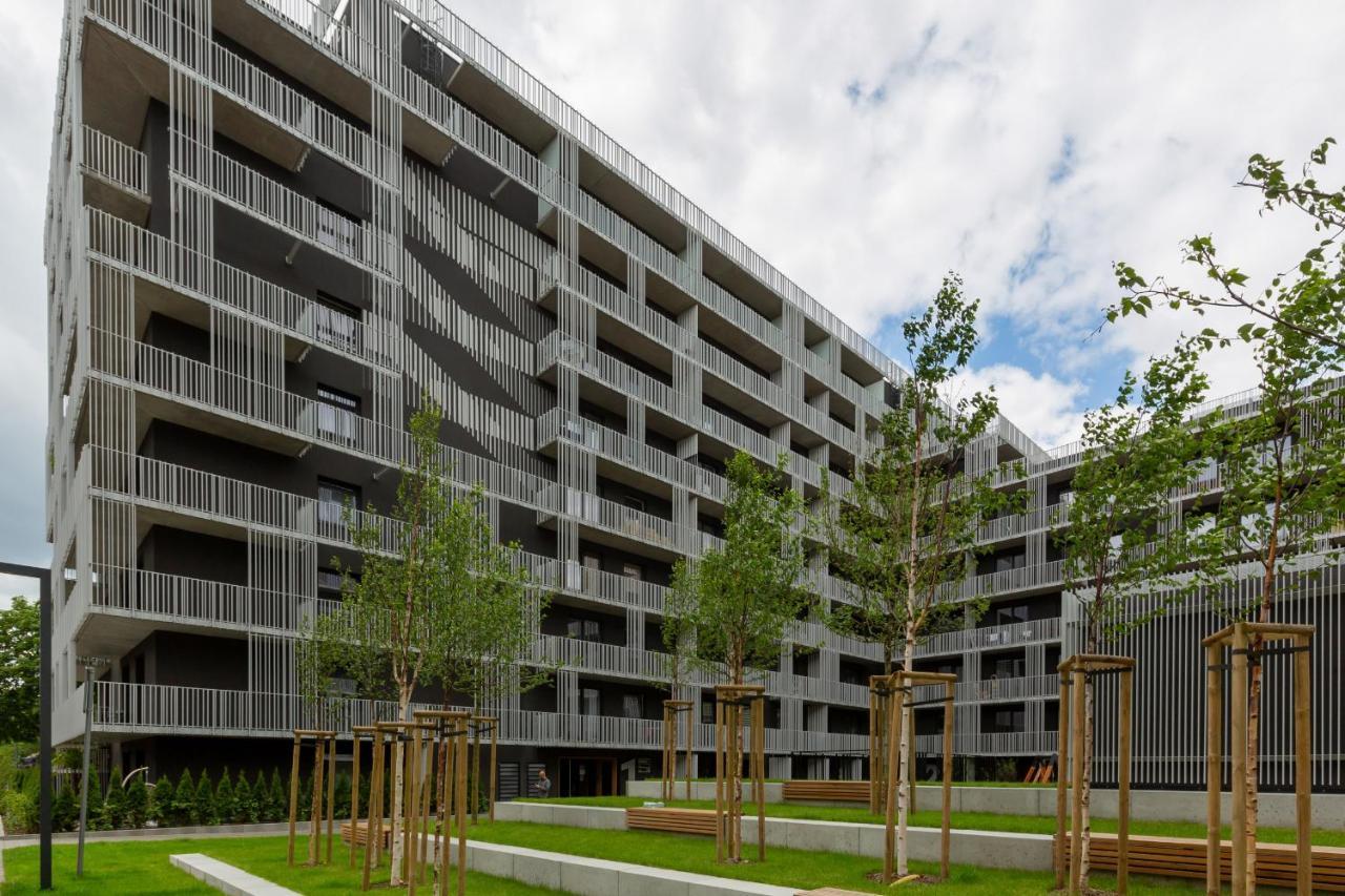 Stacja Wola Apartment Guminska By Noclegi Renters Varšava Exteriér fotografie